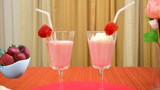 Strawberry Smoothie /সুস্বাধু স্ট্রবেরি স্মুথি / Smoothie Recipe Bangla /Easy Smoothie Recipe