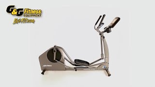 Life Fitness E1 Elliptical Cross Trainer at G&G Fitness Equipment