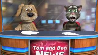 Talking Tom & Ben  happy new year