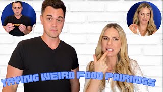 Trying Weird Food Pairings With My Husband!