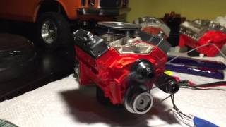 My Homemade V8 with working pulleys...!