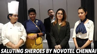 ‘Saluting Sheroes’ An exclusive menu curated by the Women Chefs of Novotel | Novotel Chennai