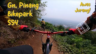 First time! Review full trek Gunung Pinang Bike Park SS4, view paling cakep! | Thrill Ricochet T120