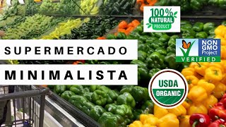 SUPERMERCADO MINIMALISTA 🛒 🥑| Alimentación simple y saludable | MINIMALISMO