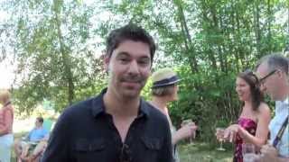 Scott Heimendinger aka "Seattle Food Geek" at Outstanding In The Field 2012