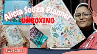 Unboxing Alicia Souza ULTIMATE TRIO BOX 2022 + Big Box of Freebies | 2022 Planner & Calendar Combo