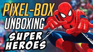 Marvel i DC w jednym! 😊 - Unboxing "SUPER HEROES" PIXELBOX