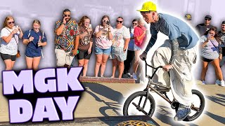 MGK Hosted A BMX Event & It Was Awesome - RAW CUT