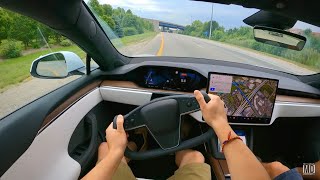 2023 Tesla Model S | POV Quick Drive