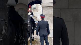 CoH checks on Kings Guard #youtubeshorts  #horseguardsparade