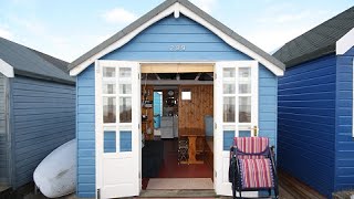 Dorset Beach Hut with Panoramic Sea Views Goes on Sale Despite Having No Bathroom