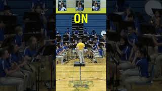 Hazen Marching Band plays Take On Me #shorts