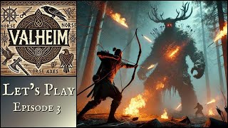 Conquering The Elder & Exploring for Iron! | Valheim Let's Play Ep. 3