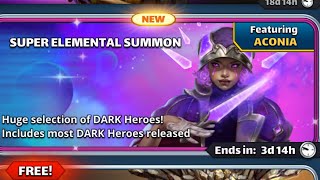 Empires and Puzzles Beta Super Elemental pulls