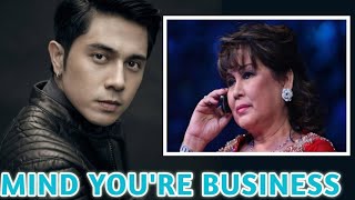 Paulo Avelino tells Annabelle rama to stay away from his couple life and mind her business.