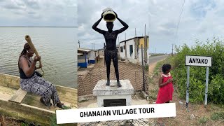 Ghana Vlog : EXPLORING A WEST AFRICAN VILLAGE IN GHANA | Anyako - Volta Region 🇬🇭