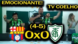 Reações TV Coelho - Barcelona-SC 0 (4) X (5) 0 América-MG [Copa Libertadores 2022]