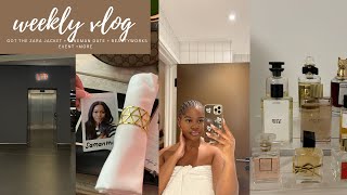 WEEKLY VLOG|CINEMA DATE|GOT THE VIRAL ZARA JACKET|AMAZON FINDS|BEAUTYWORKS EVENT|MORE|SAMANTHA KASH