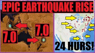 Major EARTHQUAKES Daily! - A Northeast Western CANADA Swarm!