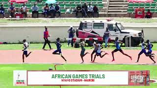 800m men Final: African Games Trials 2024