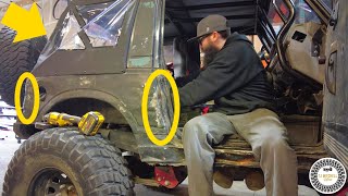 Suzuki Samurai Body Work & New Soft Top (Samurai Rebuild Episode 3)