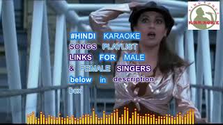 Main Hoon Akela Hindi  karaoke for female singers with lyrics