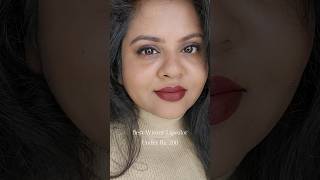 Best Plum Lip Color for Winters under Rs 200 !! #marscosmetics #darklipstick #wintermakeup