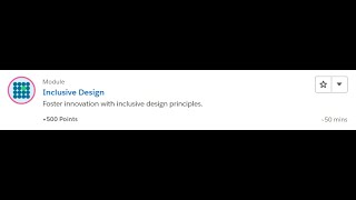 Inclusive Design [Salesforce Trailhead Answers]