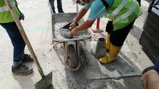 Slump Test - Concrete Quality Control Test at Site