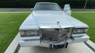 Took the Cadillac brougham de elegance for a drive  yes she for sale call 786-758-1590 #explorepage