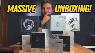 Massive Unboxing! TinHifi + Tanchjim + SeeAudio + Dunu + Moondrop + Tripowin + Tipsy + Zhuliniao!