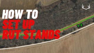 Whitetail Rut Strategies (Setting up Rut Stands)