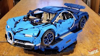 Bugatti Chiron by the Montreal Lego Maniac - unboxing, speed build and review