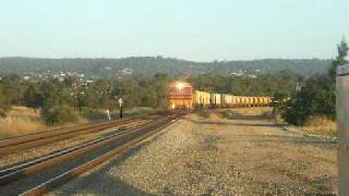 Q4010/LZ3119 on 1025 Kalgoorlie Freighter near the intersection of Toodyay Road and Roe Highway