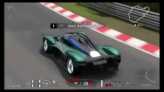 Gran Turismo 7 Nordschleife Zeitrennen Aston Martin Valkyrie '21 911LP Zeit: 5:54,492