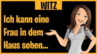 BESTER WITZ DES TAGES! 🤣Ich kann eine Frau in dem Haus sehen... - Täglich Witzige Videos! 🤣