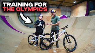 BMX WORLD CHAMPION DOES INSANE TRICKS RIDING MY BACKYARD SKATEPARK!!