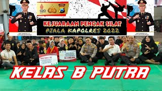 Pertandingan Sengit❗Kelas B Putra Remaja |  🔵 Nazal Aftartu Aufa R VS  🔴 Yusuf Maulana