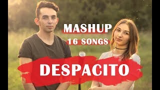 DESPACITO | MASHUP COVER | 16 SONGS | Madina Dzioeva feat. Andi Makoev