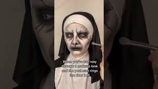 Valak The Nun Halloween Makeup | @sianmariamua x Coloured Contacts