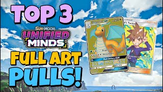 *TOP 3* MOST INSANE FULL ART PULLS FROM UNIFIED MINDS!