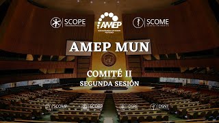 AMEP MUN - COMITÉ II - SEGUNDA SESIÓN