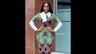 56+ STUNNING Ankara Short Gown Styles | Nigerian Ankara Fabric 2023/2024