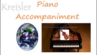 Fritz Kreisler-Tempo di Minuetto Piano Accompaniment With Score by Land Channel