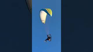 Paramotor Blazing Through The Sky