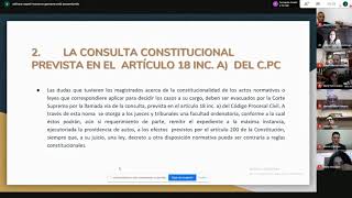 5) Adriana Marecos Gamarra - La consulta constitucional en Paraguay