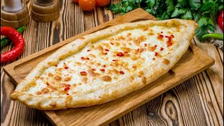 Turkish cheese pide by Sammy #turkishfood #sammyfood