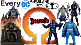 Every DC Multiverse McFarlane Toys Darkseid Comparison List Mega Scale Fig BAF