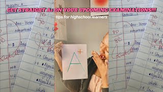 TIPS TO GET STRAIGHT As ON YOUR UPCOMING EXAMINATIONS ❗️🚨| South African YouTuber