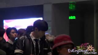 [Fancam] 140215 EXO Chanyeol @ Changsha Airport